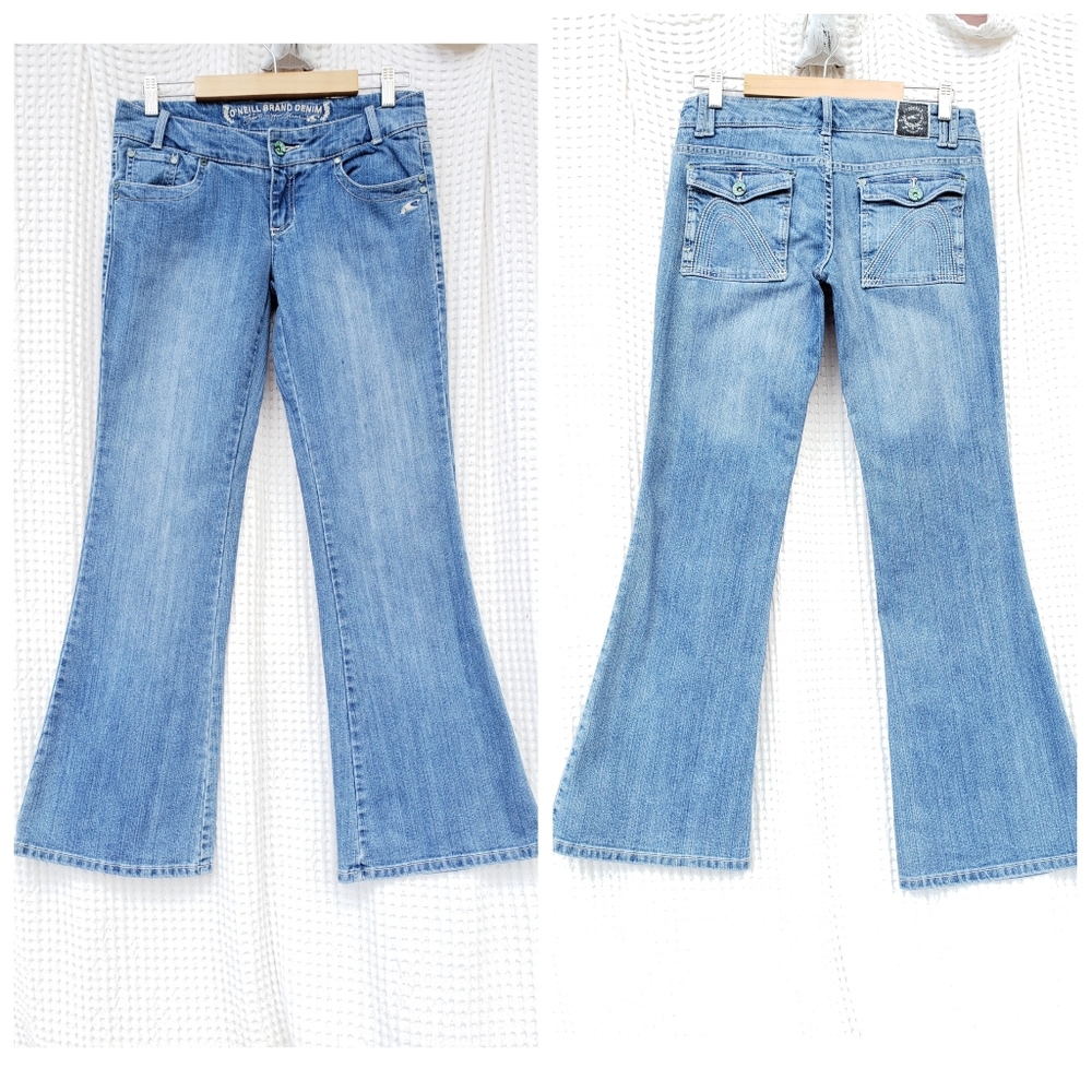 O'Neil jeans light wash wide leg size 5